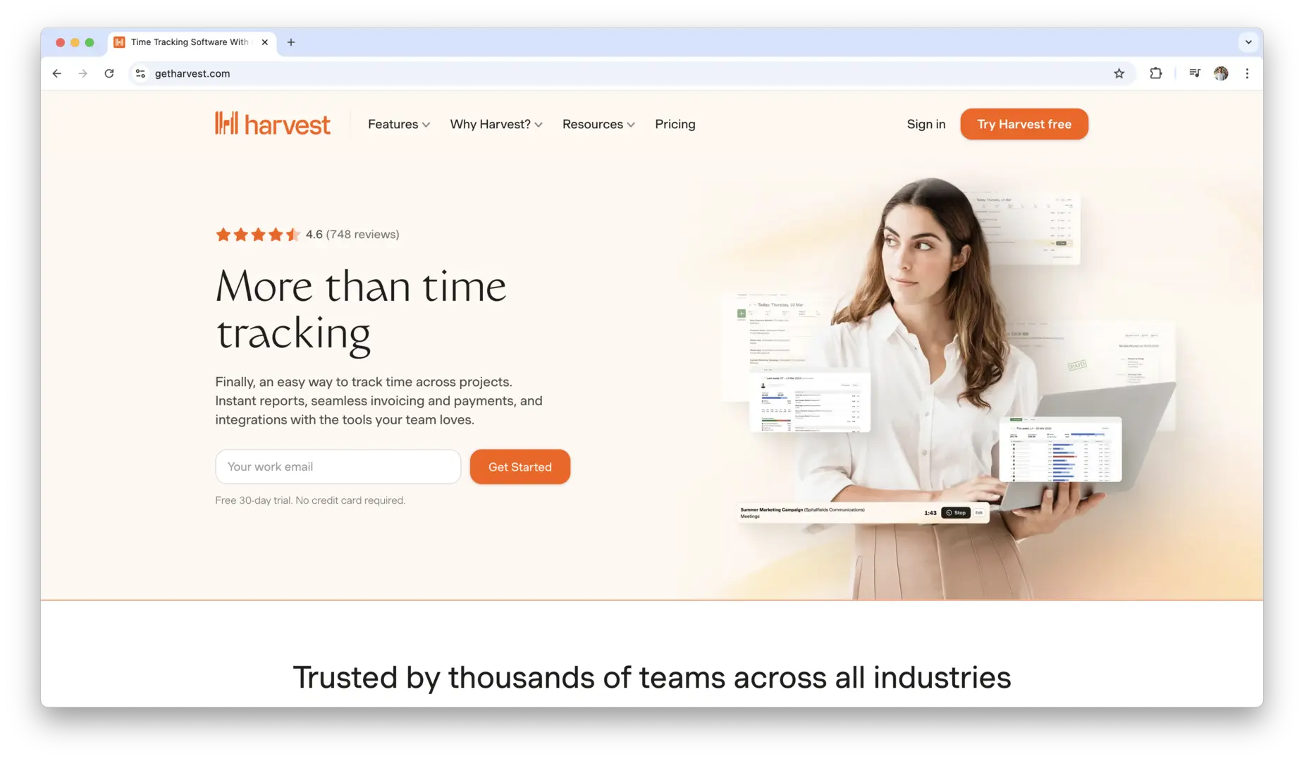 Harvest logo