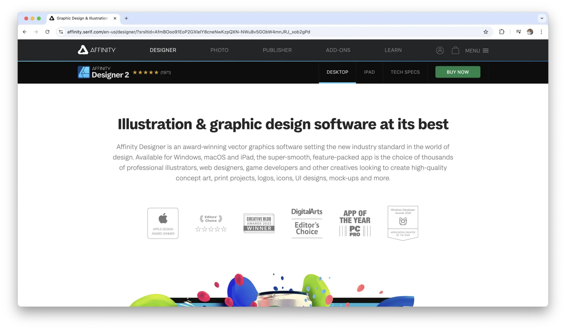 Designer logo