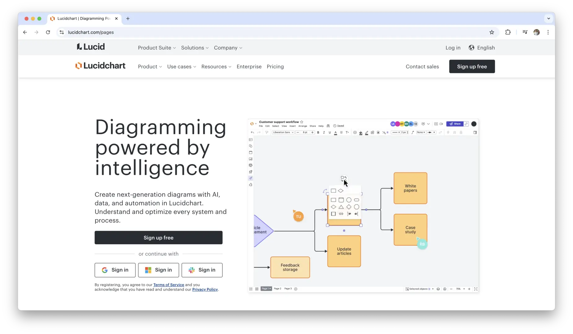 Lucidchart logo