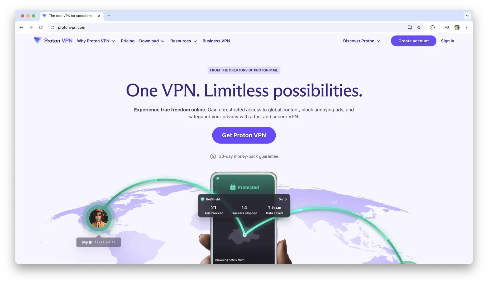 ProtonVPN logo