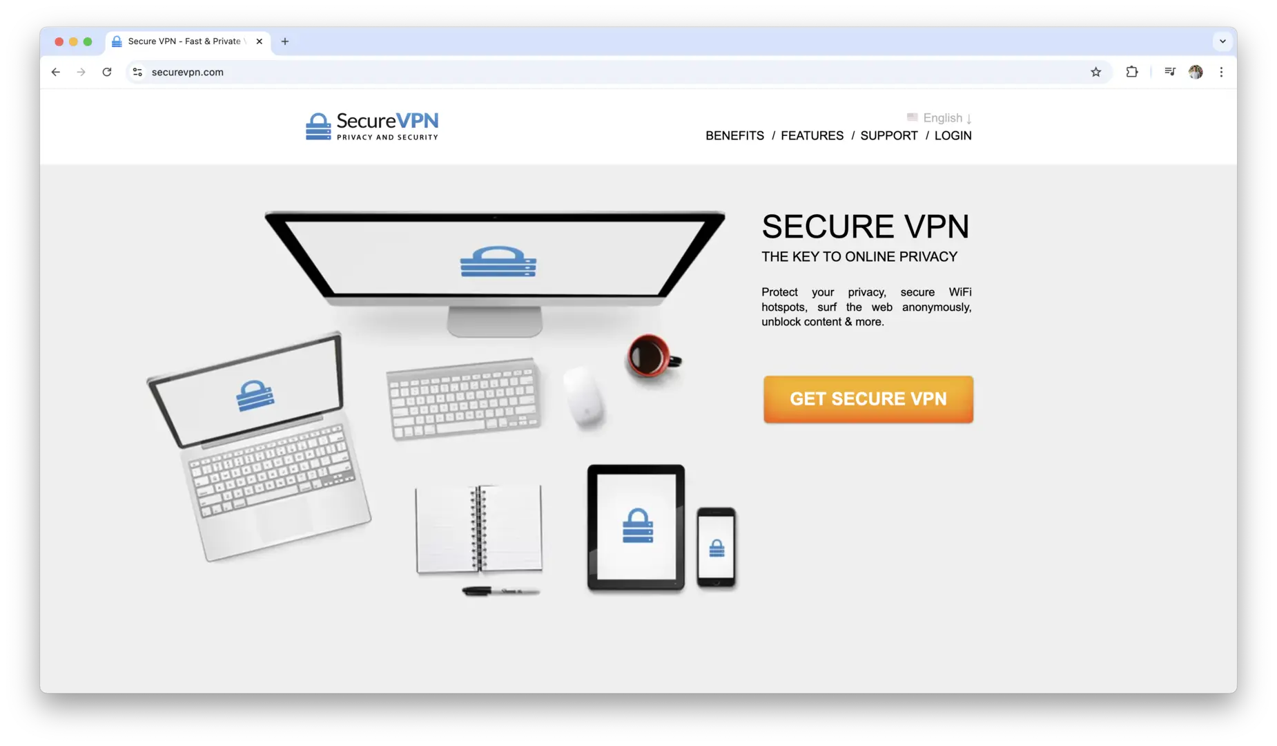 SecureVPN logo