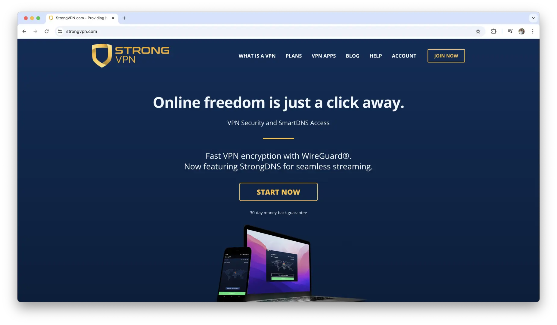 StrongVPN logo