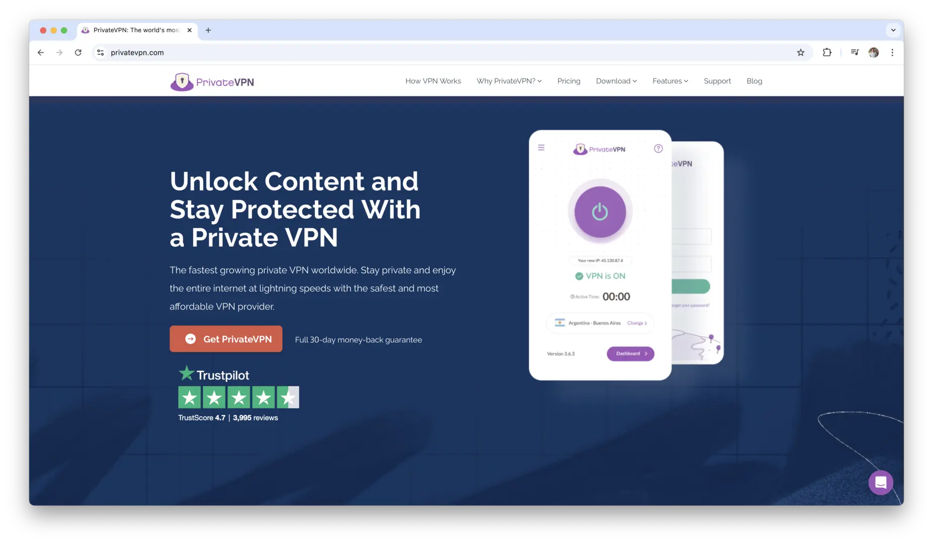 PrivateVPN logo
