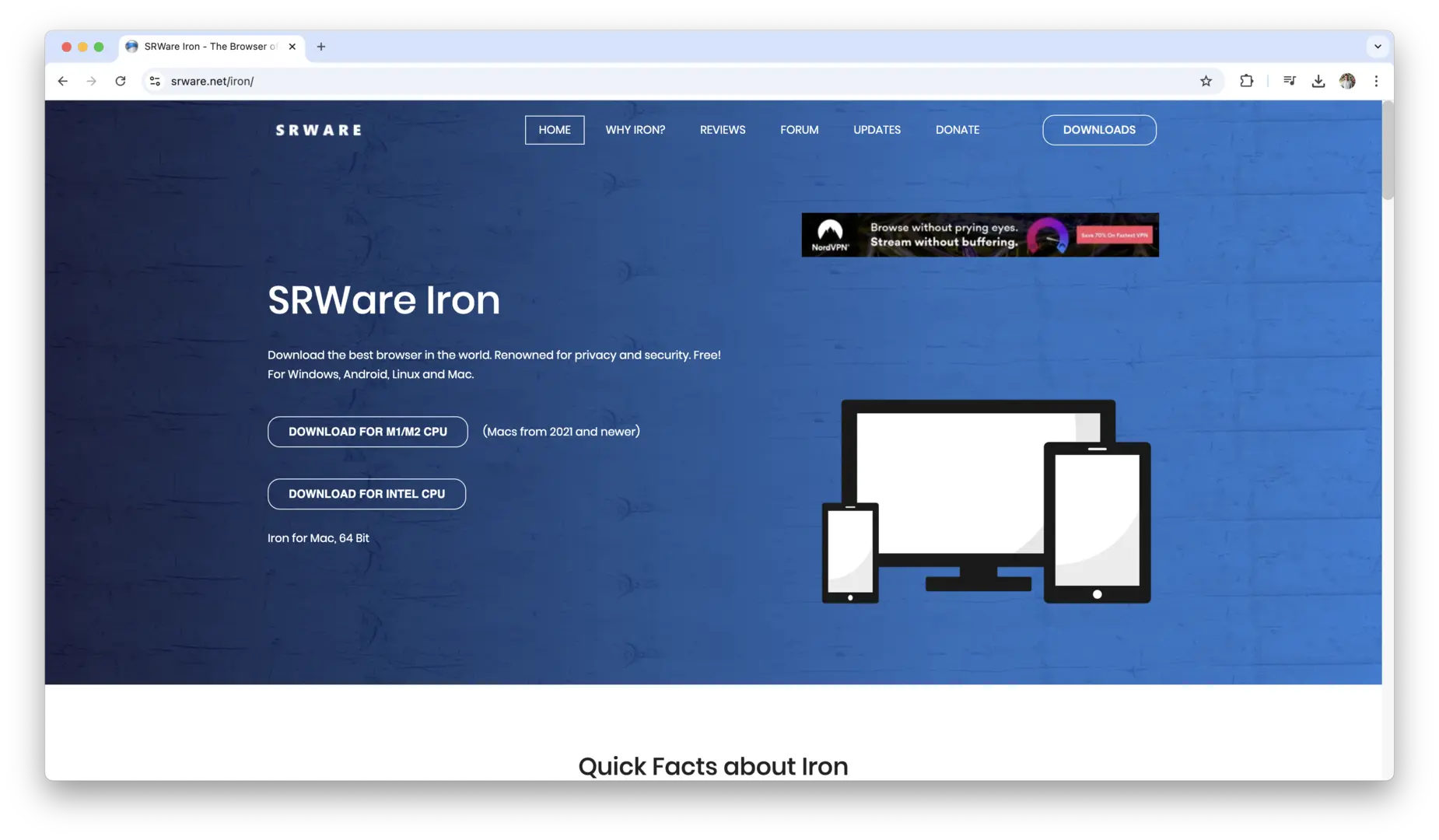 Iron logo