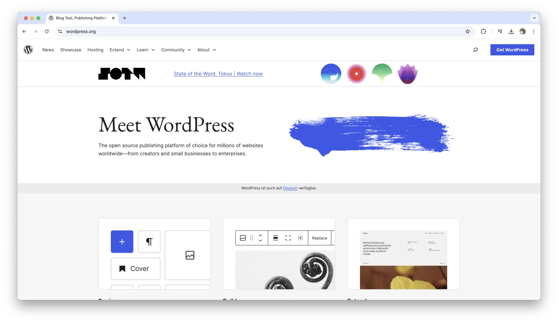WordPress logo