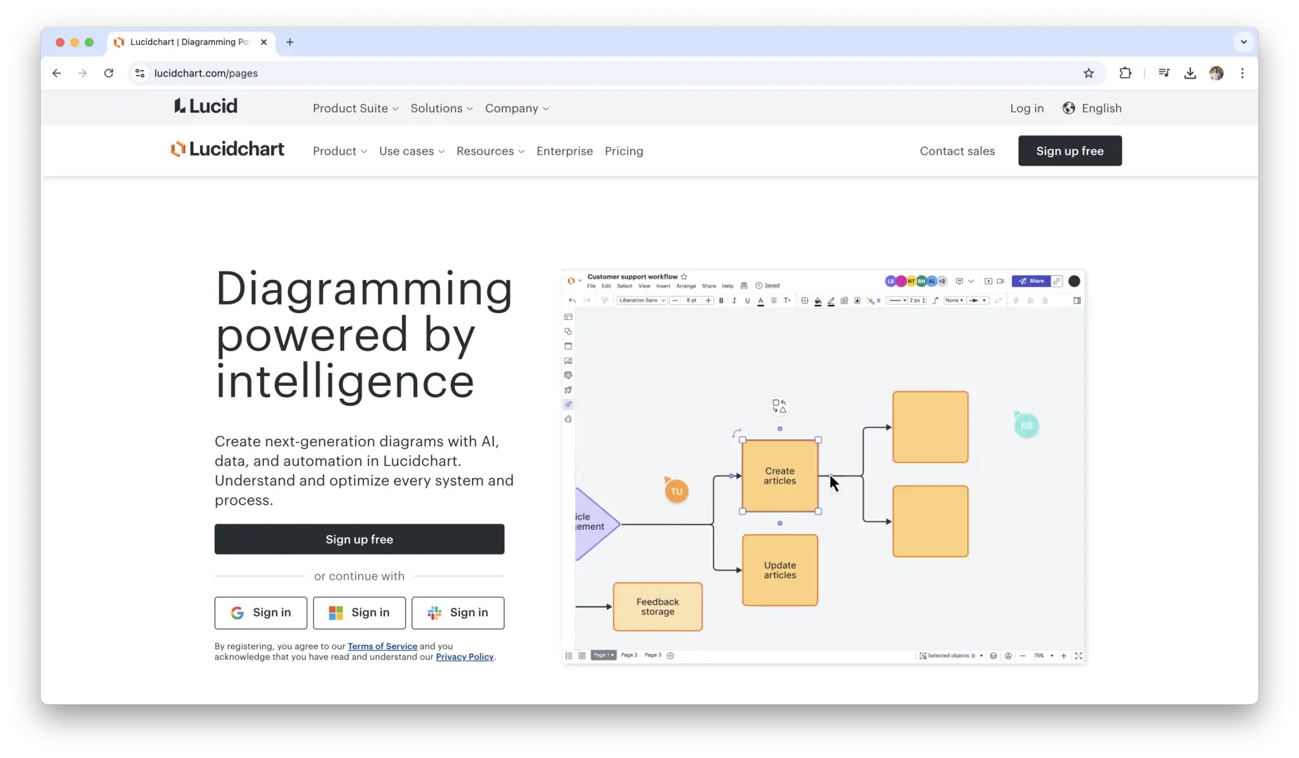 Lucidchart logo