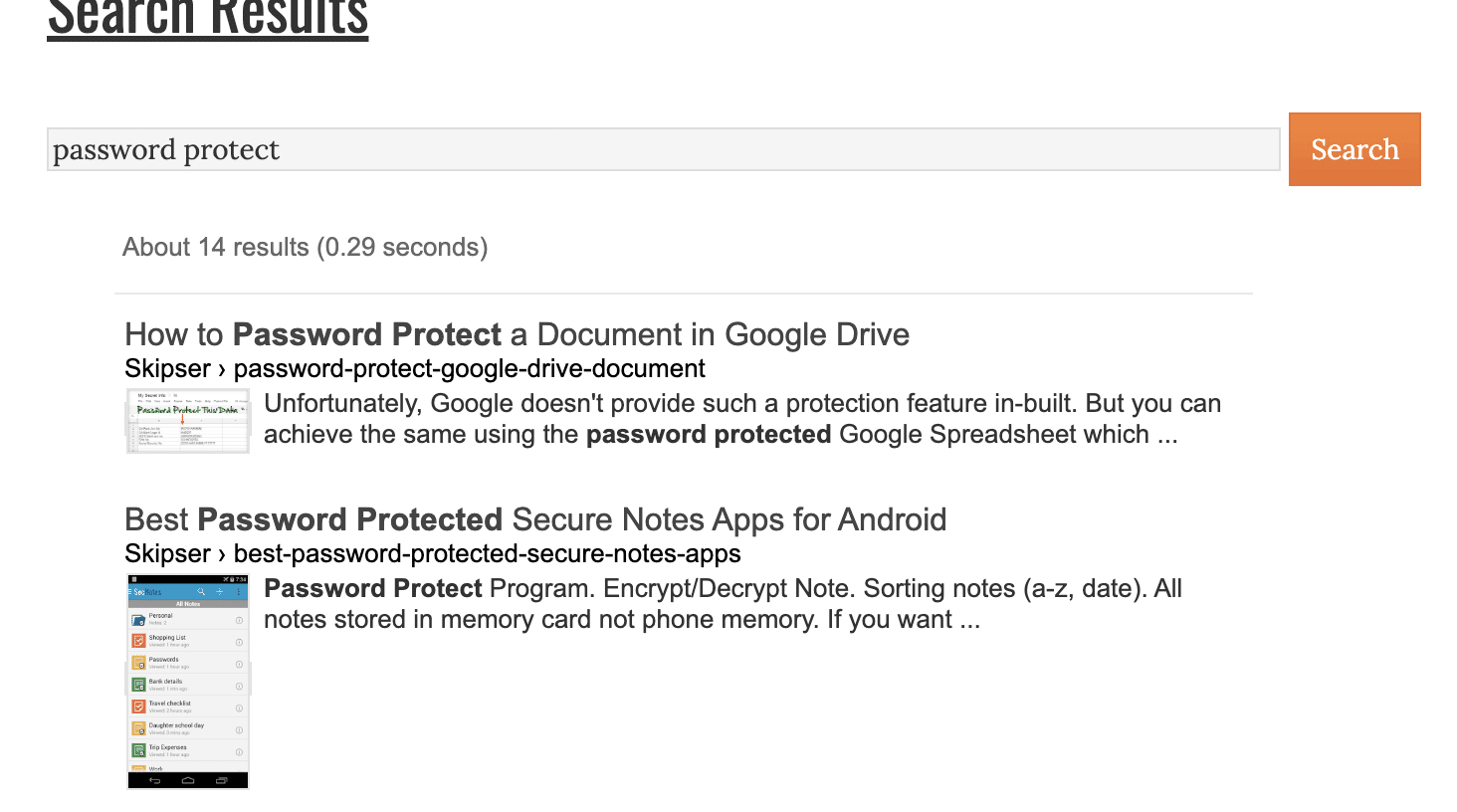 Protect logo