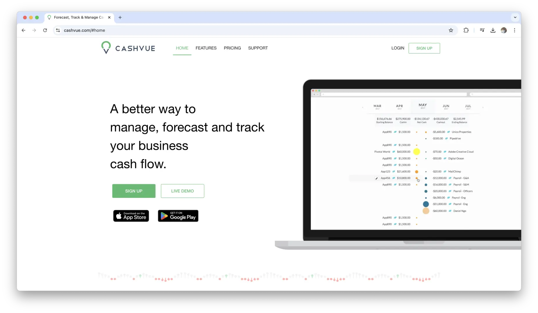 CashVue logo