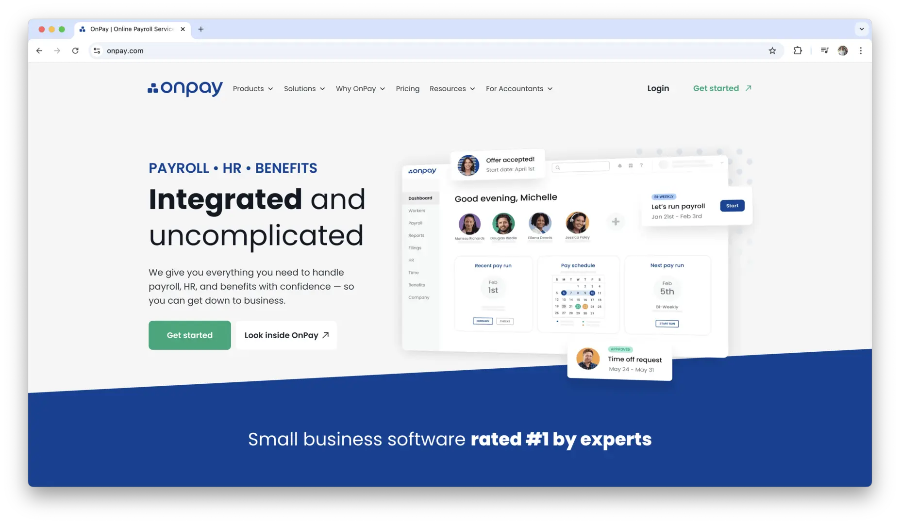 OnPay logo
