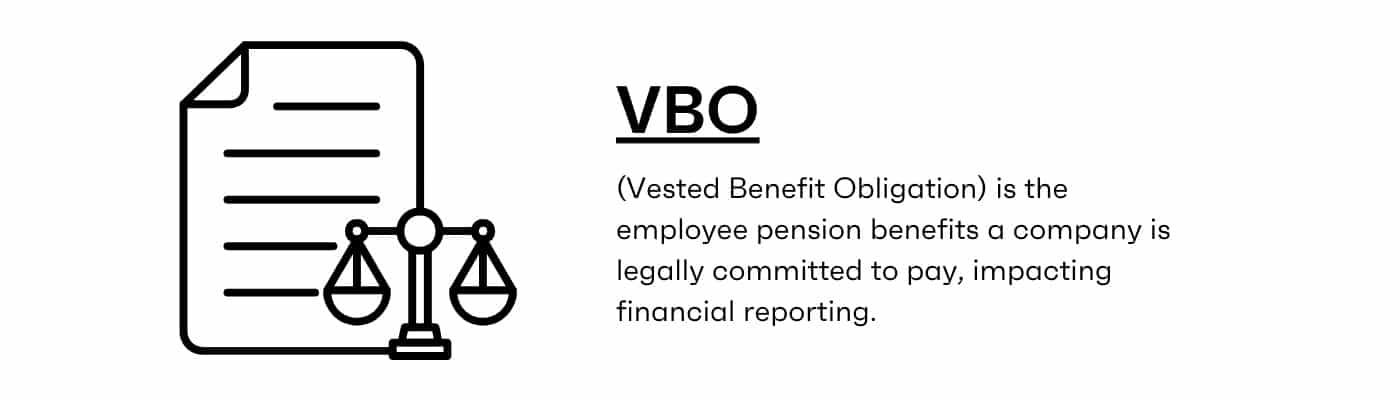 What is VBO Vested Benefit Obligation Definition Formula